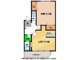 ラフェドールの物件間取画像